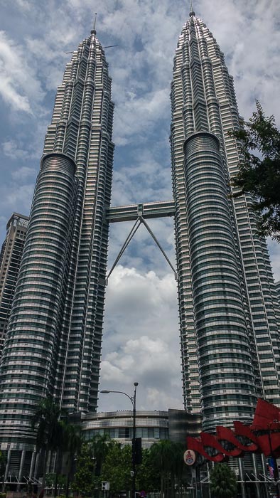 petronas tower in malasya from the square best place to visit in southeast asia