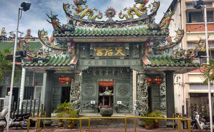 Hainan Temple. Temple located on street muntri in george town