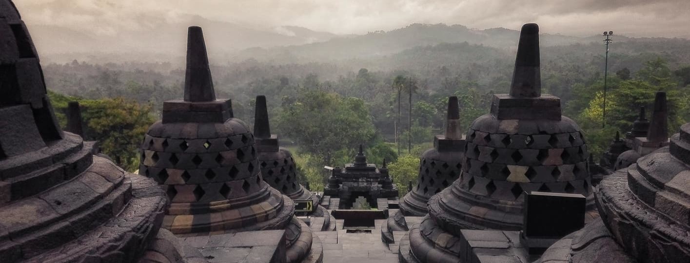 Viaje al Sudeste Asiatico templo de borobudur