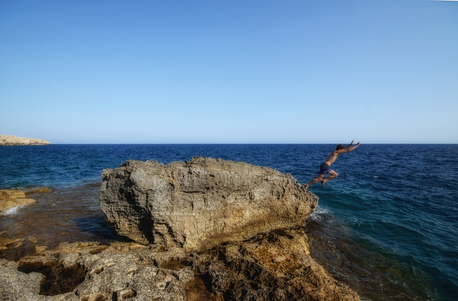 Area marina protegida del Plemmirio Siracusa grecia Sicilia Italia