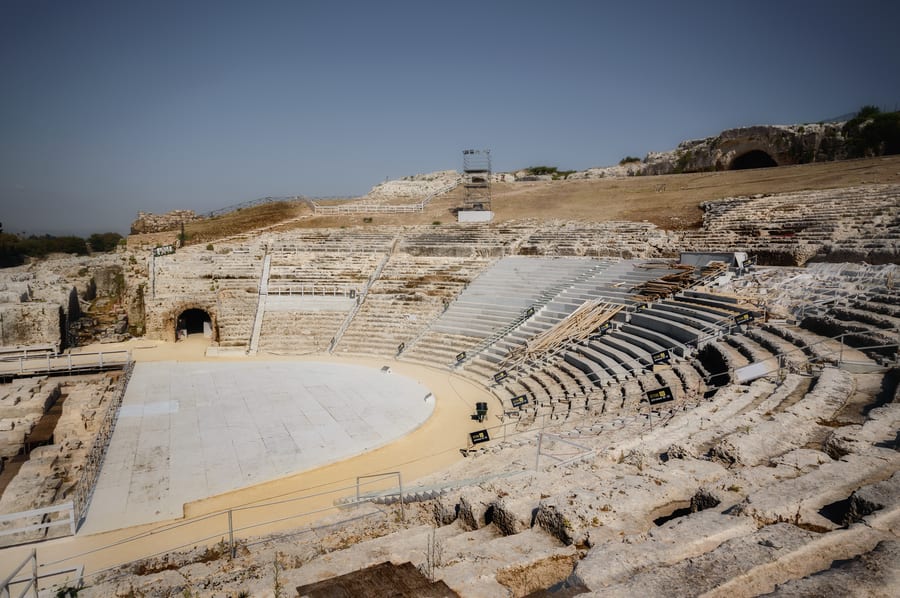 Greek Theater Syracuse italy tourism sicily