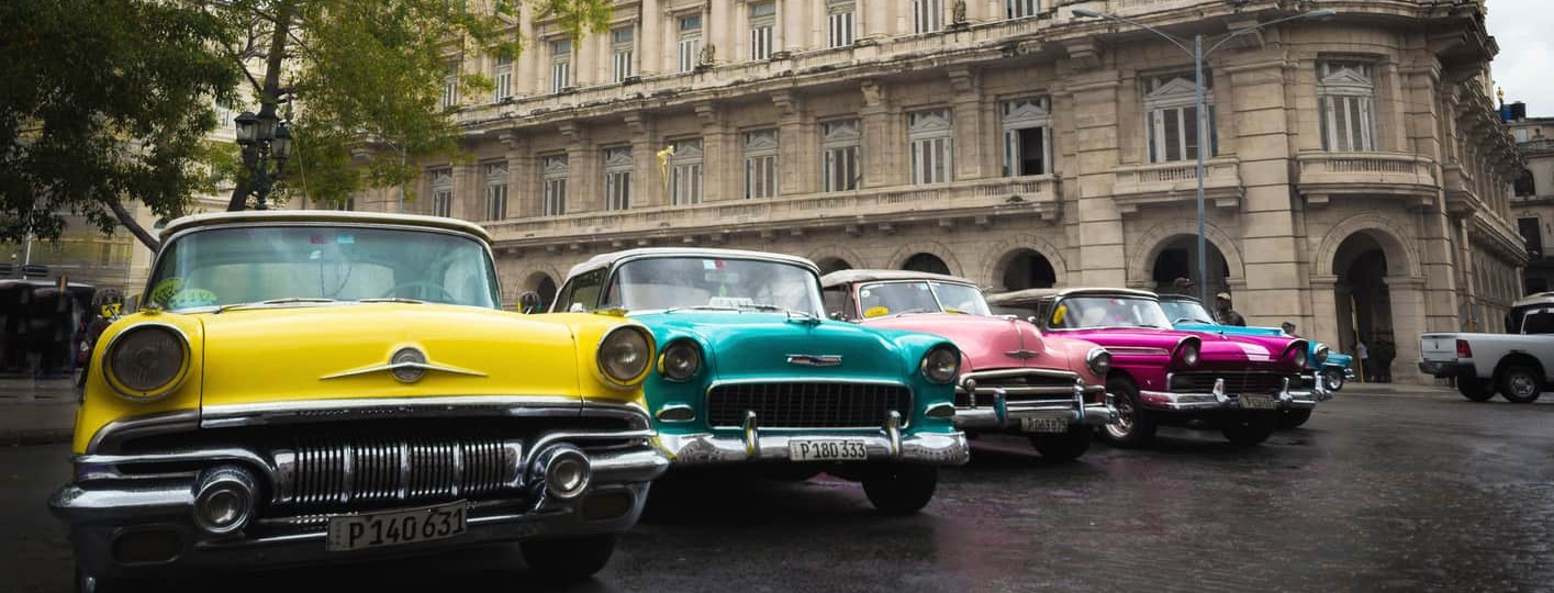 how to plan a trip to cuba colorful cadillac havana