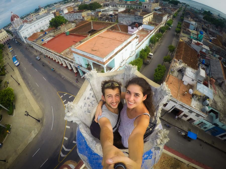Que hacer en Cienfuegos en un día. Desde la cima de la torre del Palacio Ferrer Cienfuegos Cuba