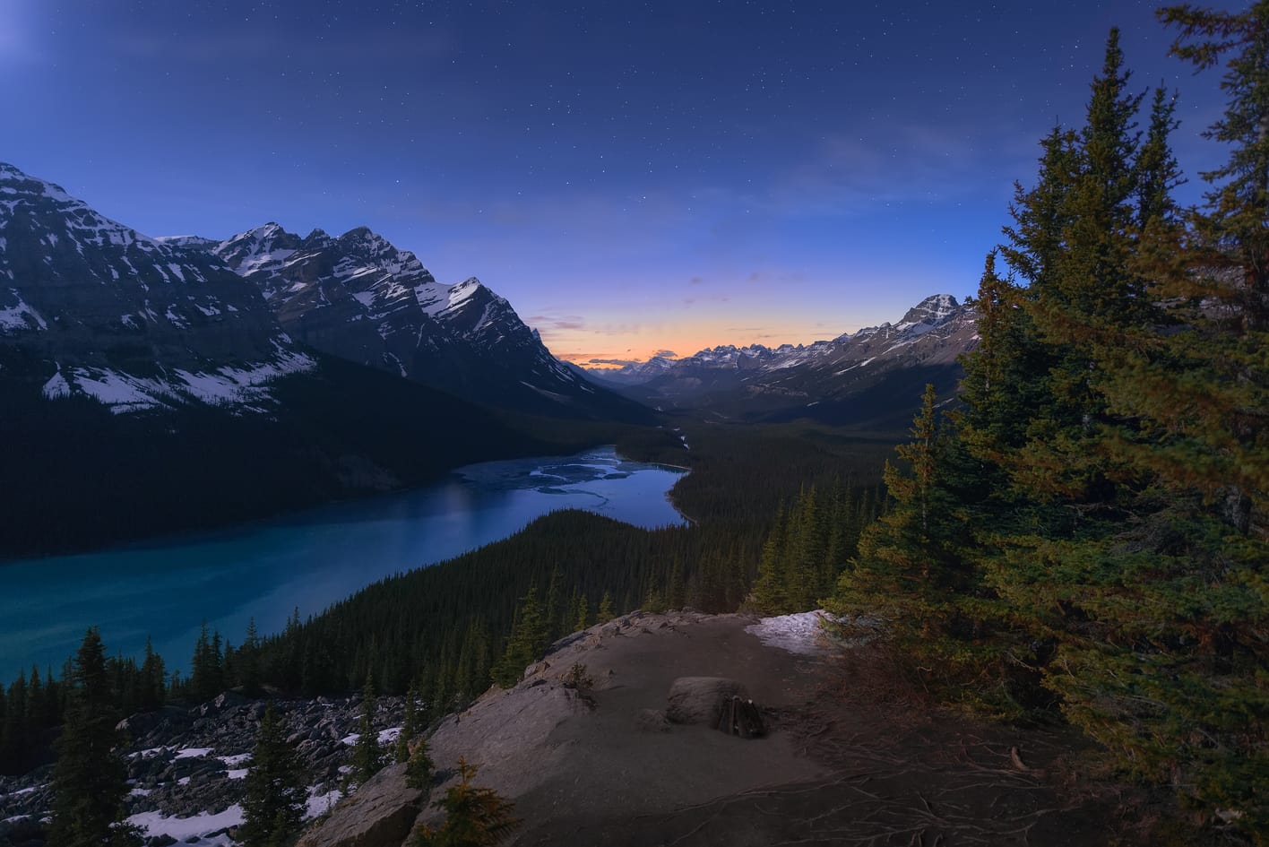 Peyto lake guide to the icefields parkway