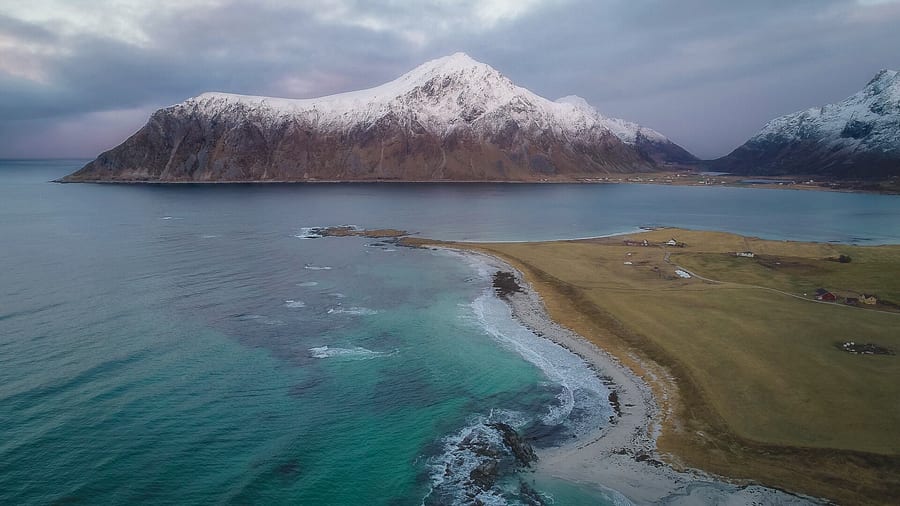 Ruta en coche Islas Lofoten mapa puntos de interés