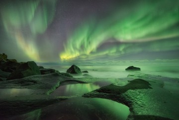 tecnicas para fotografiar auroras boreales guia mejores programas para reducir ruido Noruega tromso