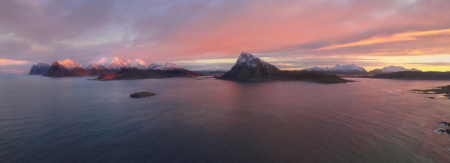 viajes fotograficos a lofoten baratos mejores viajes organizados islas lofoten noruega amanecer