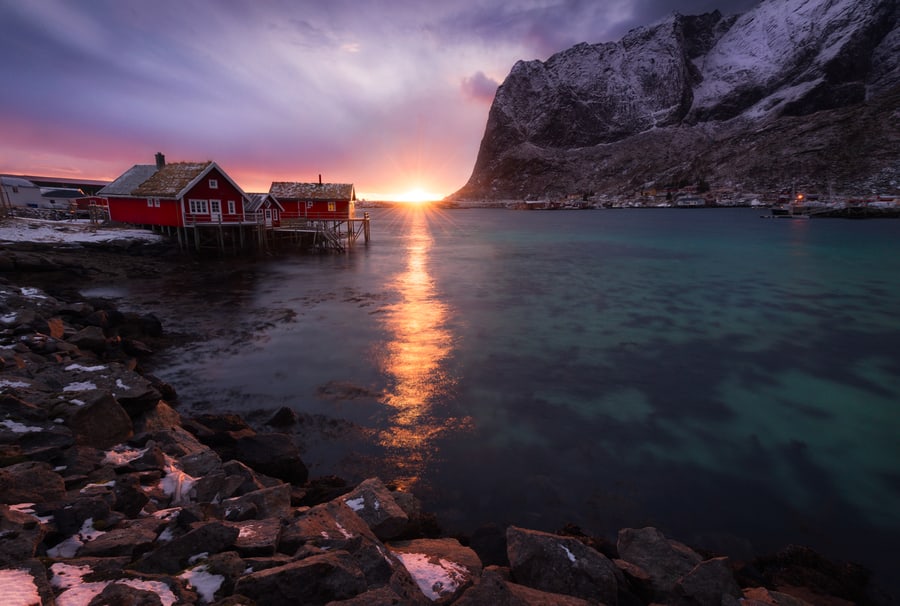 Visitar Islas Lofoten en invierno en autocaravana