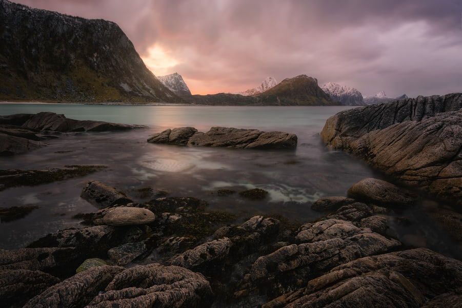 Playa de Vik Islas Lofoten cosas que ver Guia blog Noruega