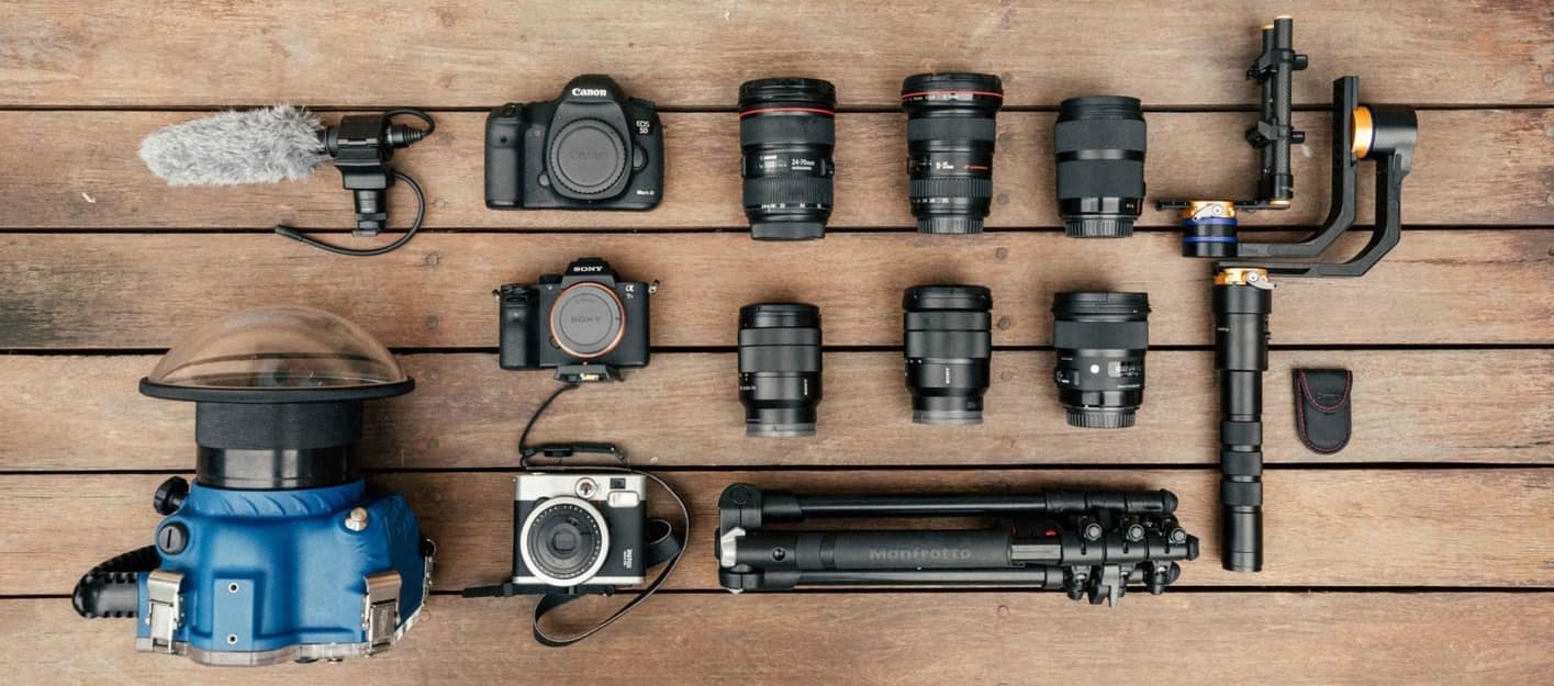 Preparar el equipo fotográfico para planificar bien un viaje