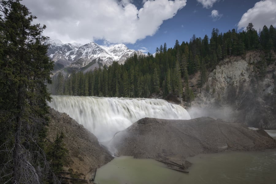 wapta falls yoho national park