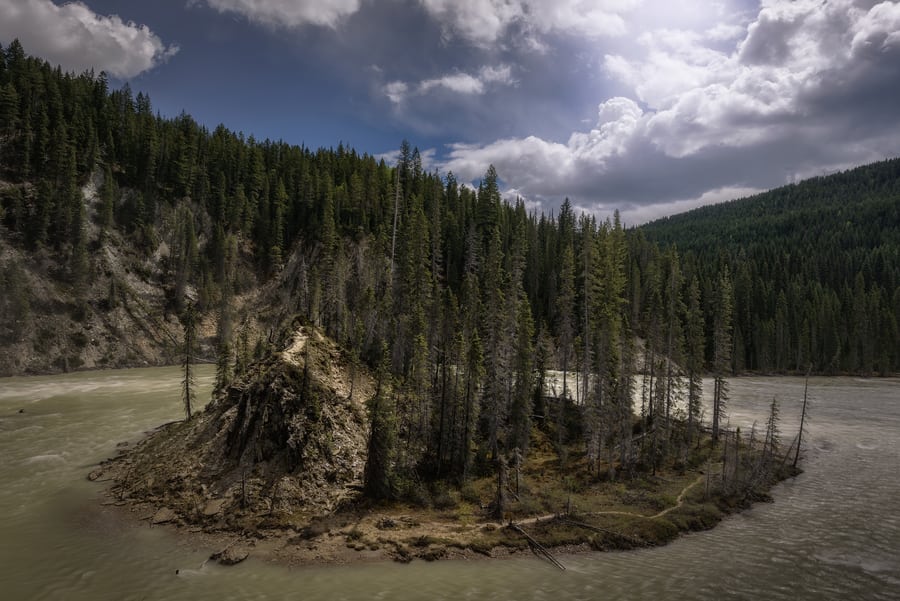 guia de viaje completa del parque nacional yoho isla en wapta falls