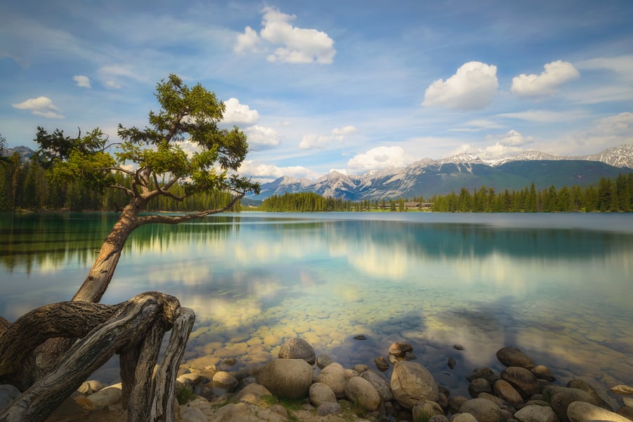 beauvert lake en jasper. todo lo que debes saber de canada