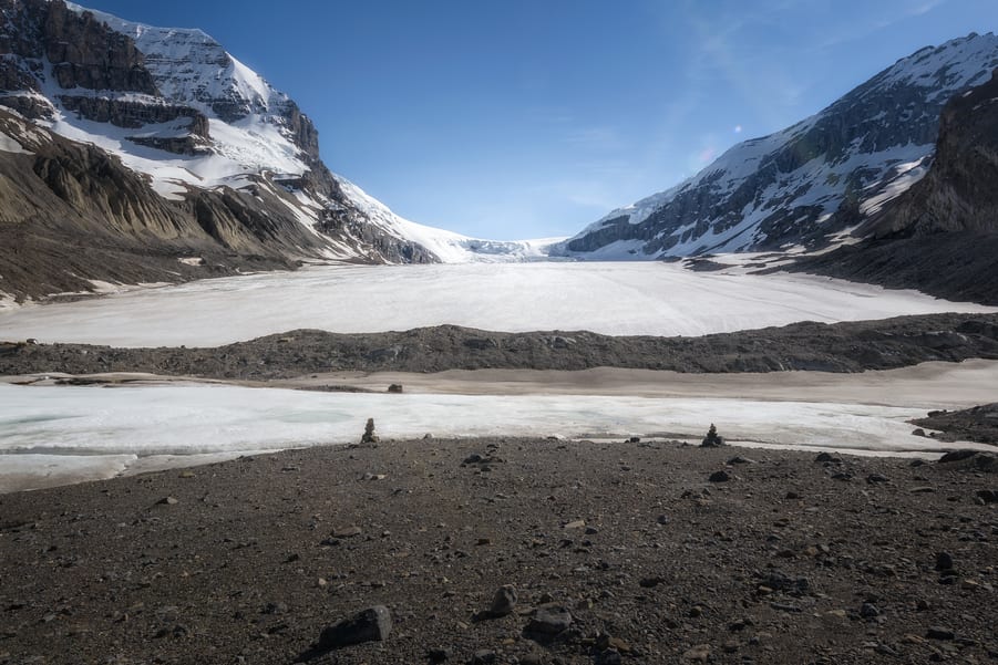athabasca glacier icefield jasper national park in 7 days