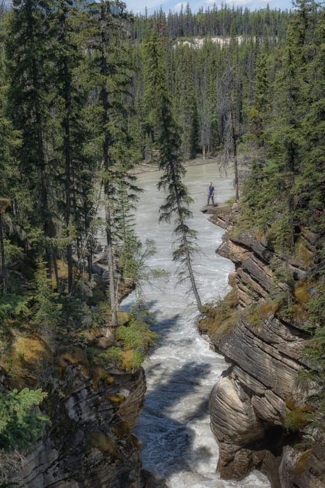 athabasca falls. todo lo que tienes que hacer en el parque nacional jasper guia de viaje de canada