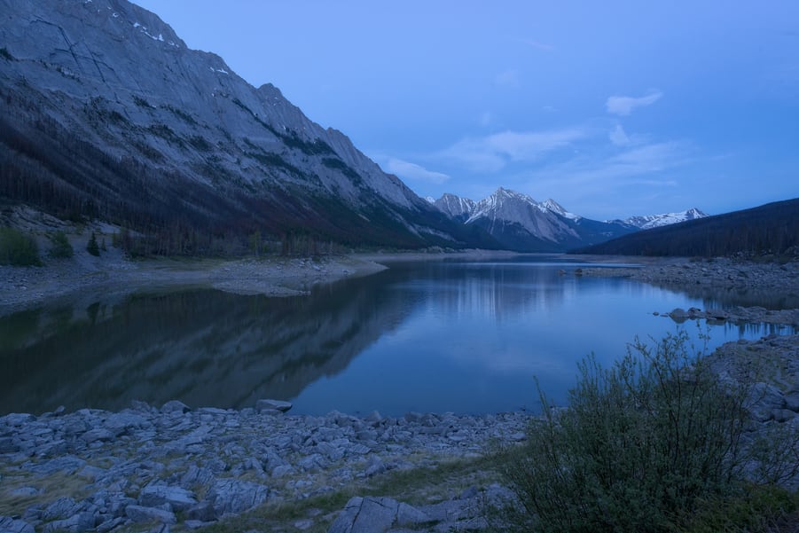 medicine lake the best lake in jasper canada