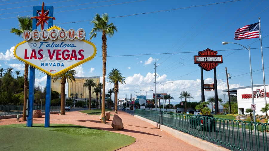 El Strip de Las Vegas, como conseguir la esta a estados unidos