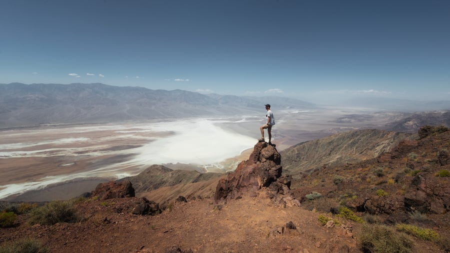 dantes view best viewpoint death valley badwater basin