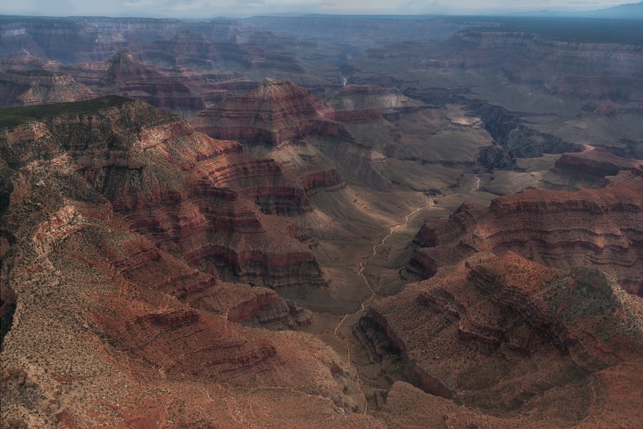 Viaje Costa Oeste de Estados Unidos en 10 días - Gran Cañon del Colorado visto desde el helicoptero