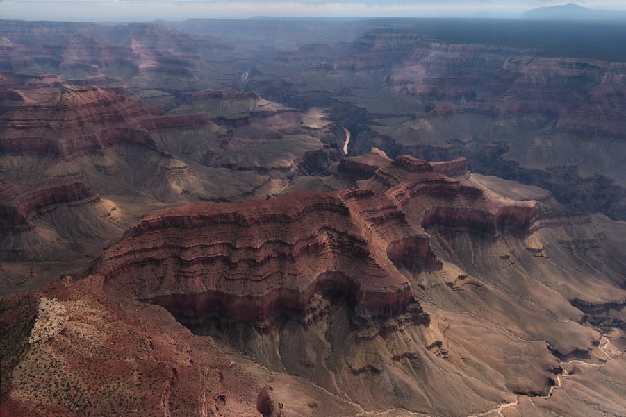 Grand Canyon from above, grand canyon bus tours from las vegas