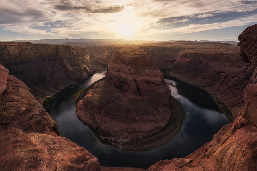 Horseshoe Bend, grand canyon to horseshoe bend