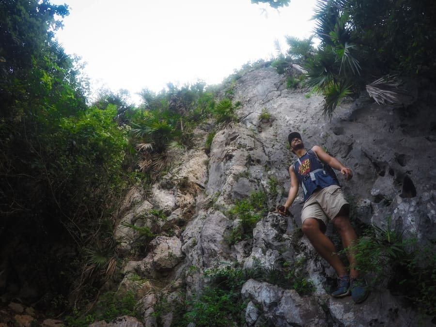Rock climbing in Viñales, the best activity in Cuba