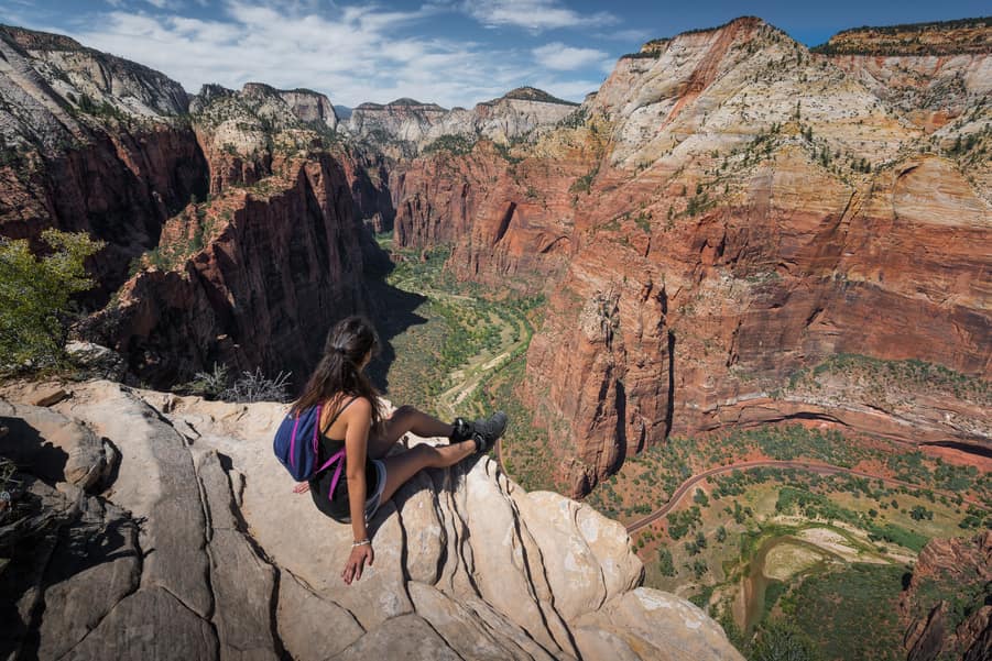 angels landing vistas alojamiento zion national park