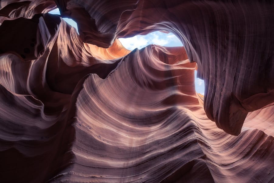 antelope canyon trail map