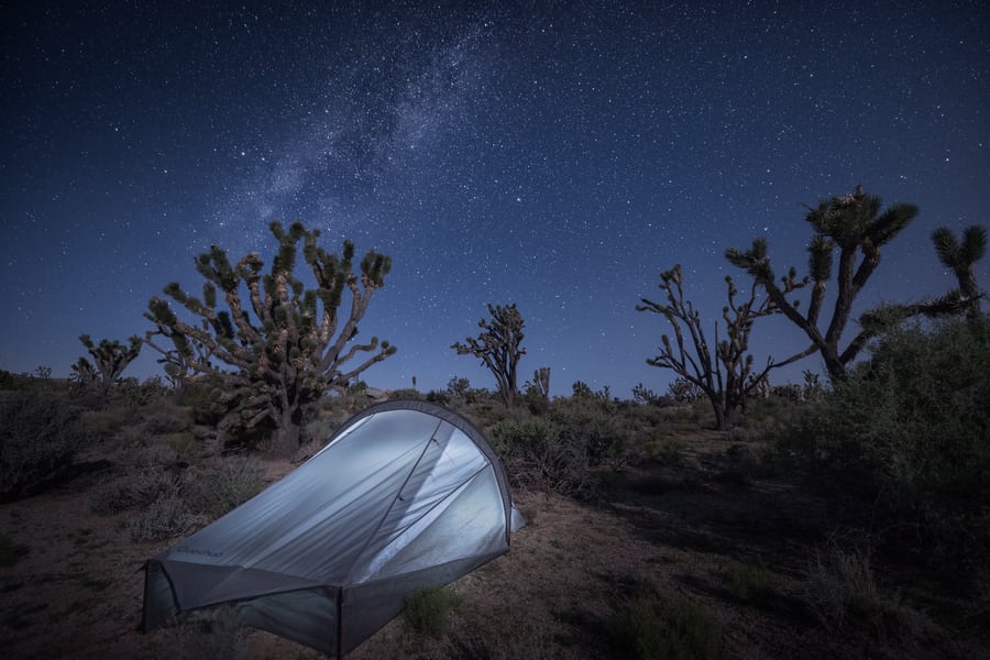 where to camp in mojave