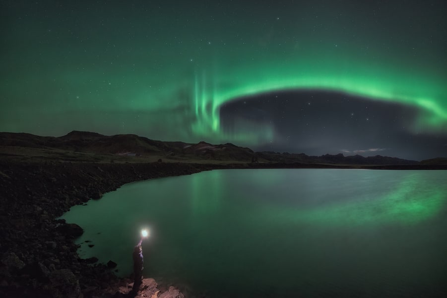 Tour da aurora boreal saindo de Reykjavík, Reiquejavique