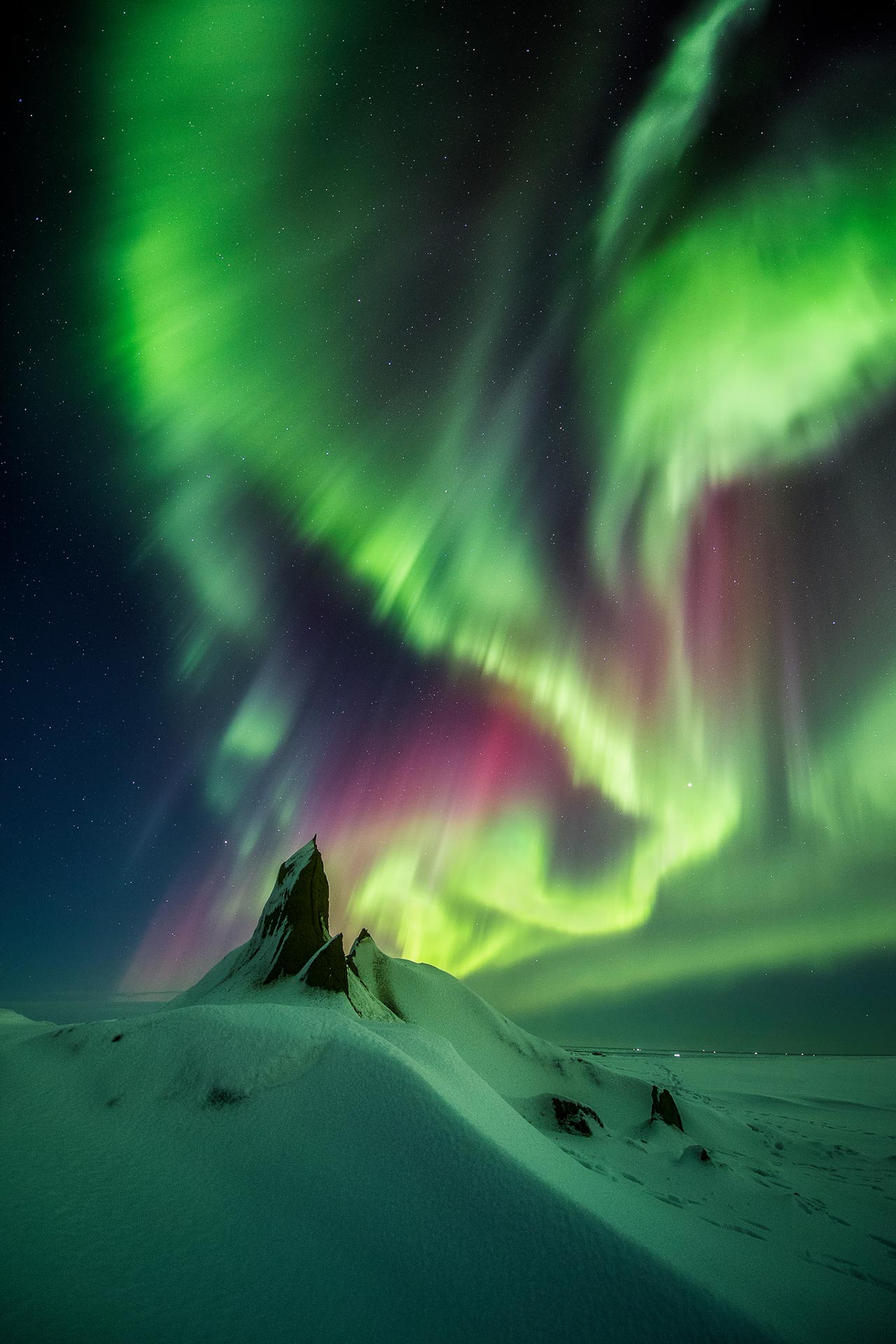 Northern Lights Iceland Aurora Borealis Arctic 