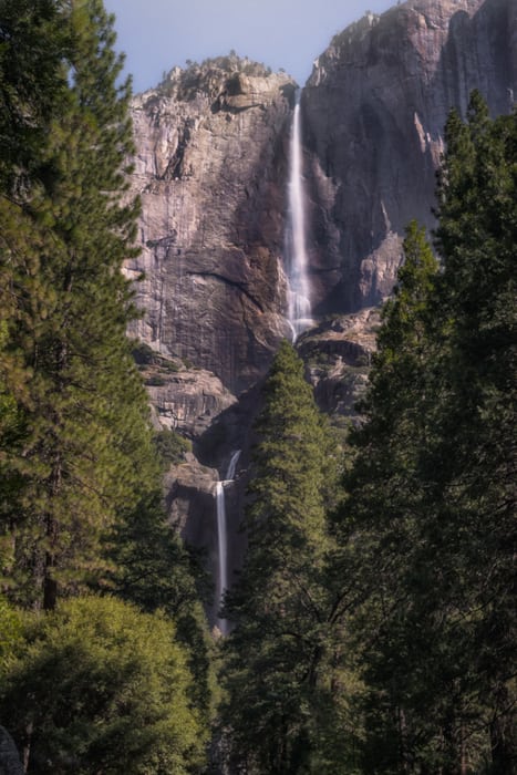 visitar yosemite en 1 día lower yosemite falls