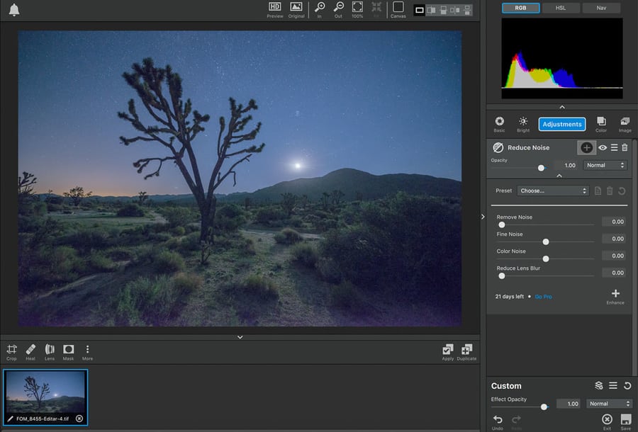 Usando Topaz como plugin para Lightroom