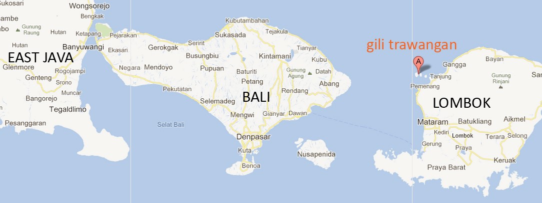 bali map and bali tourist map