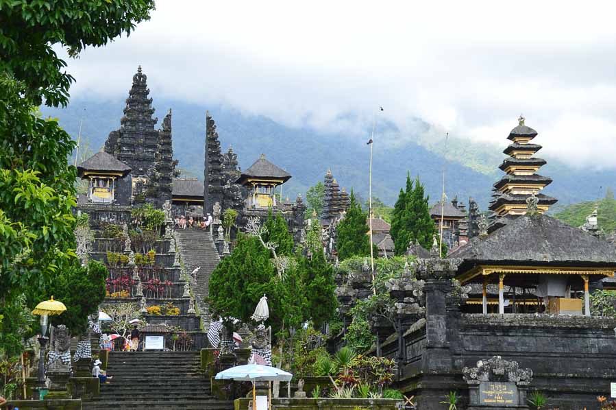 Pura Besakih: Mother Temple. the largest temple in Bali