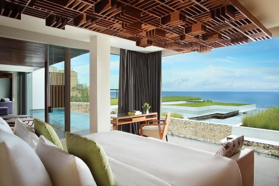 No hay hoteles sobre el agua en Bali