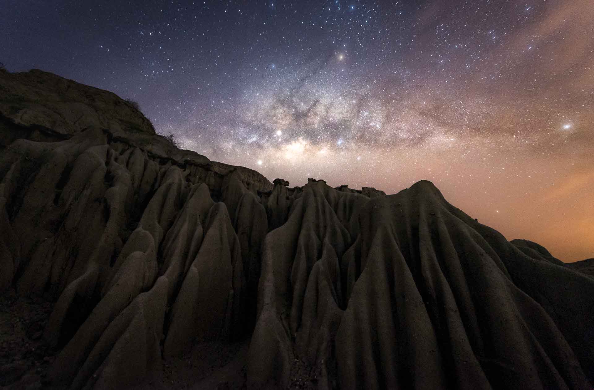 Milky Way desert colombia