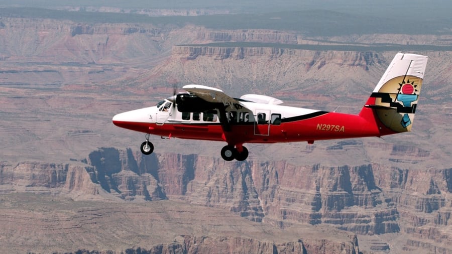 South Rim Airplane Tour, sobrevolar el Gran Cañón en helicóptero