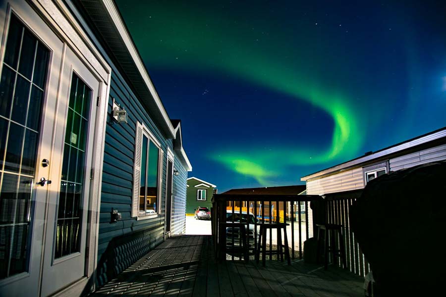 best place to stay and see northern lights