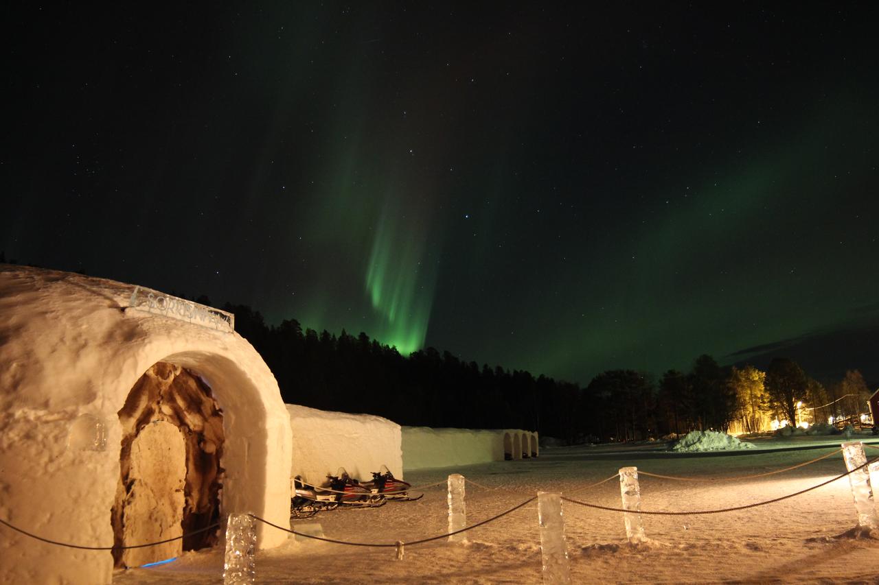iglu hotel en noruega para ver la aurora boreal