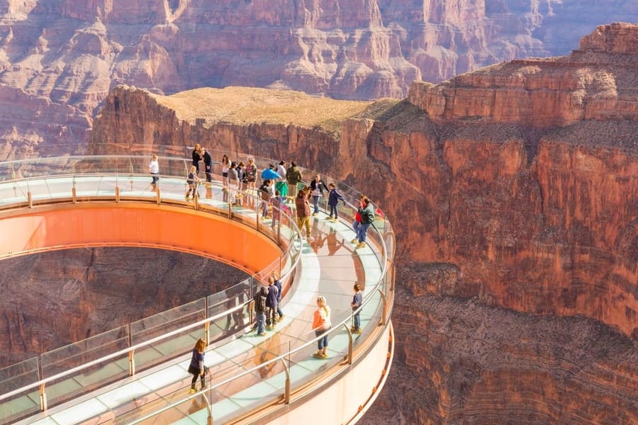 how the grand canyon was created skywalk