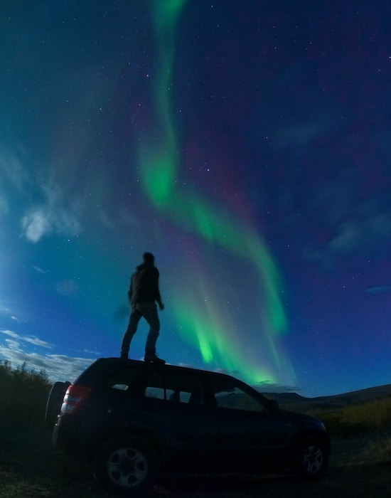 Mejor ISO para fotografiar auroras boreales con una GoPro