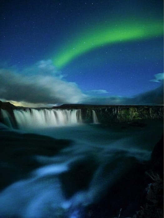 Auroras boreales GoPro mejor forma de fotografiarla