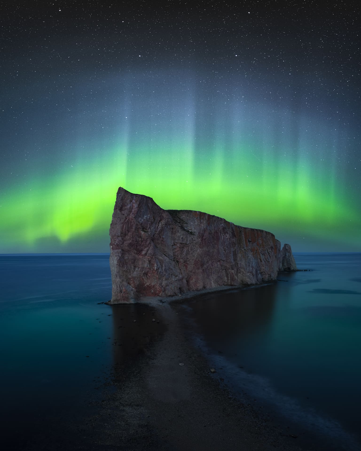Mejor fotografía de la aurora boreal en Canadá