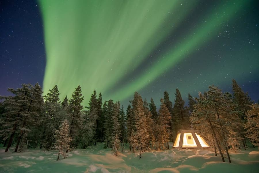 Best places to see Northern Lights in Sweeden