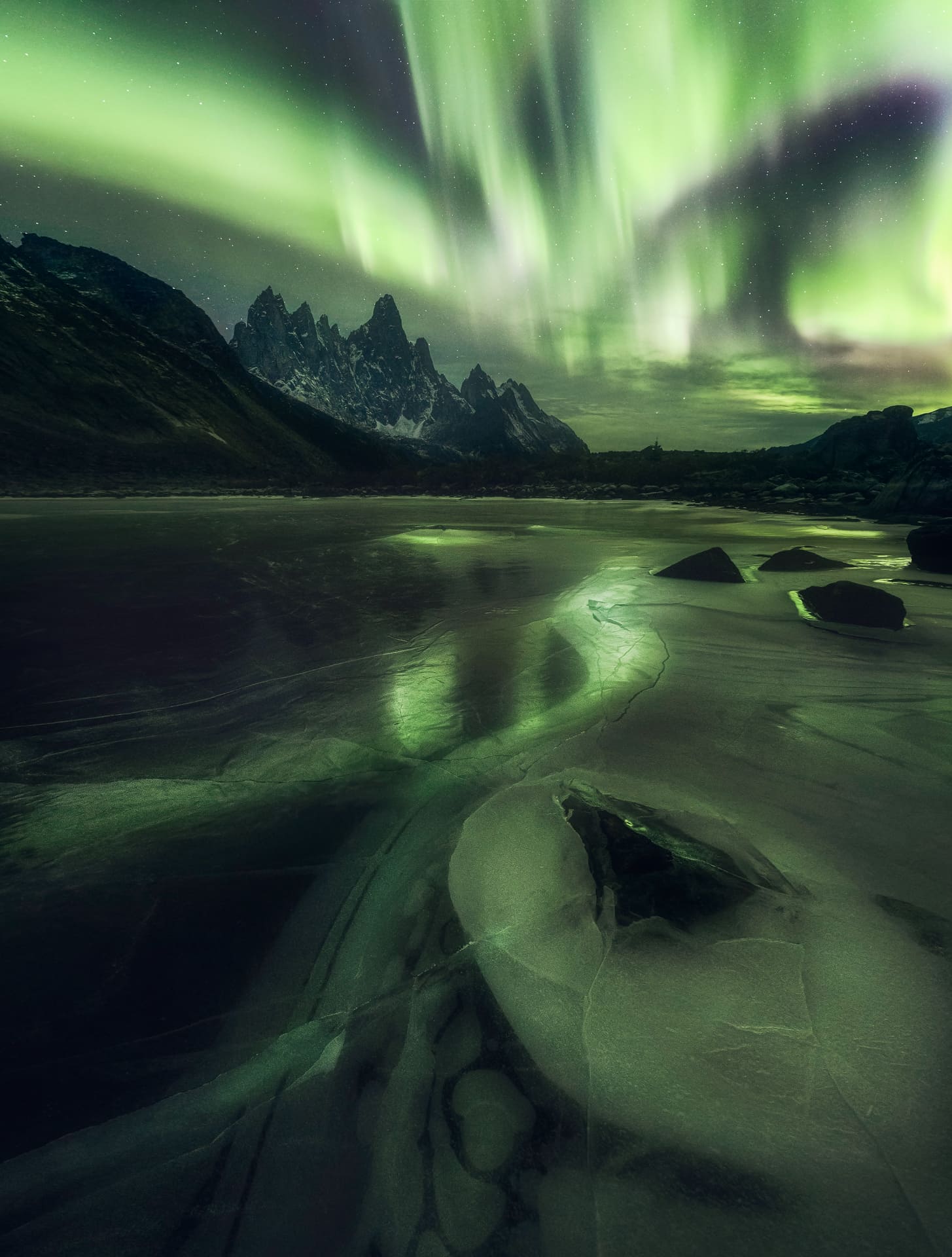 Fotografía top auroras boreales