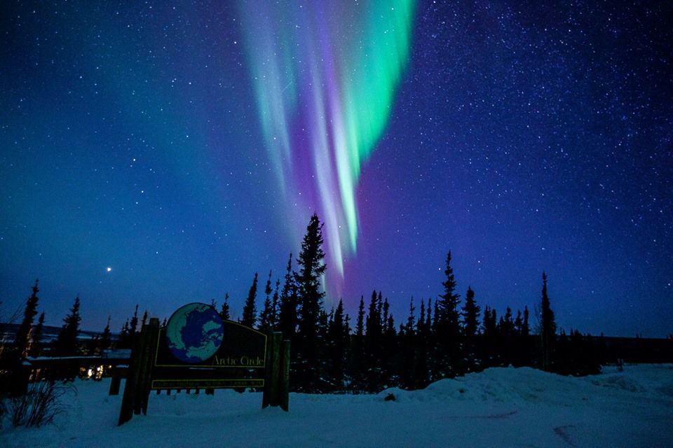 Mejores lugares para ver auroras boreales en Alaska
