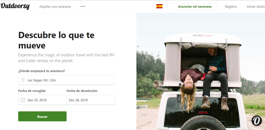 Donde alquilar autocaravanas en USA