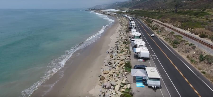 Pacific Coast Highway, road trip con furgonetas camper de alquiler en EEUU