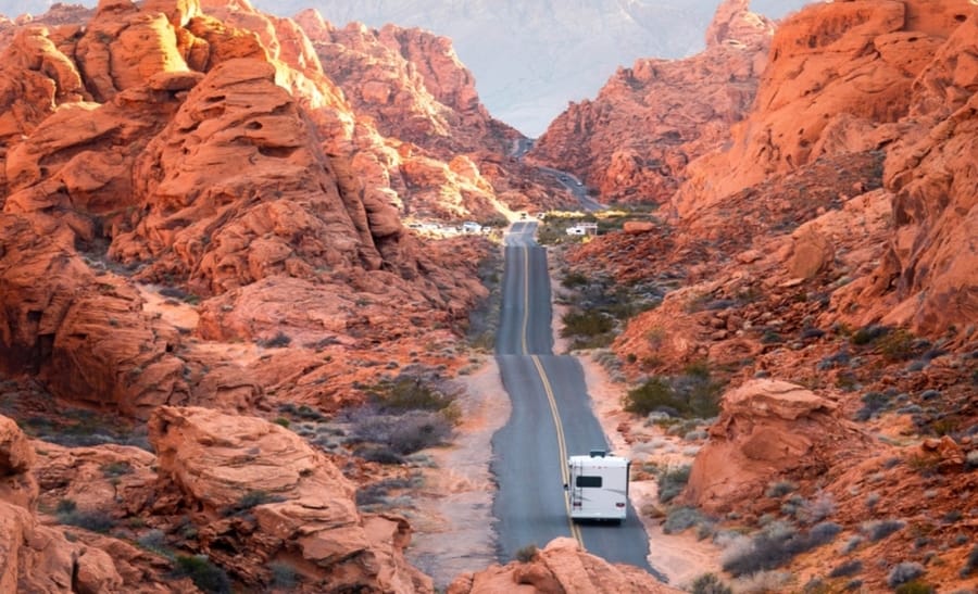 Valley of Fire, rv rental companies in usa